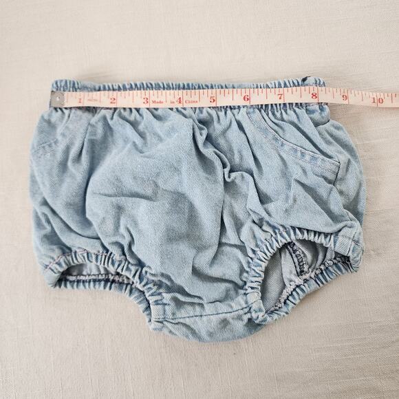 Vintage Denim Bloomers 6-12 months - Picture 6 of 7